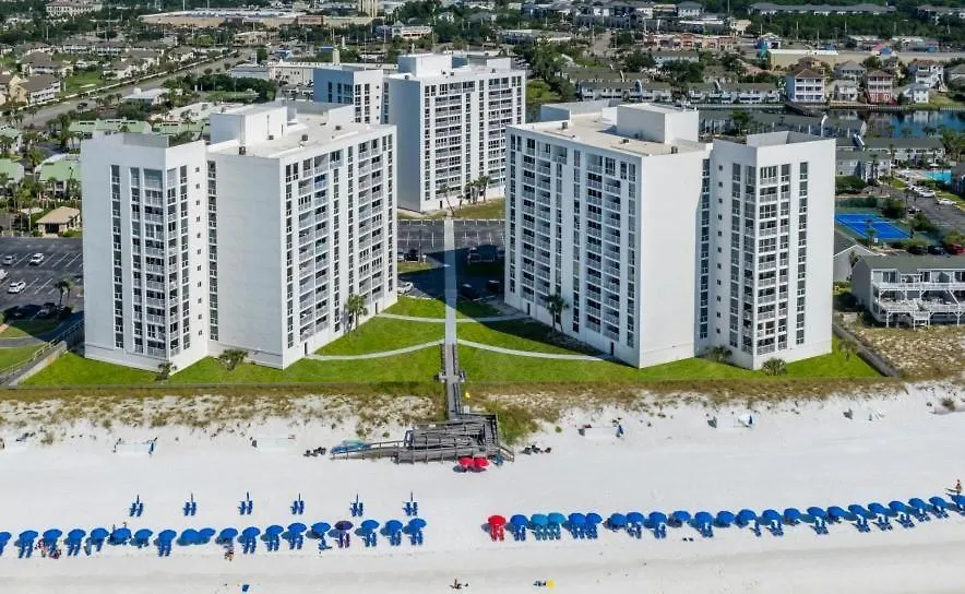 1086 Beach Condo Shoreline Towers Free Beach Setup Destin 0*,